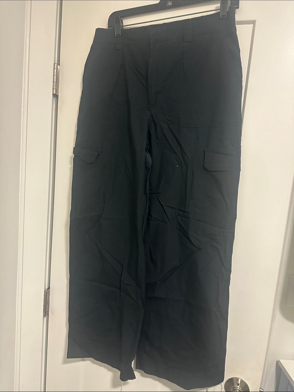 Cotton on Black Cargo Pants - Classic Utility Style
